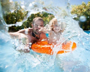 COOL OFF AT A CITY POOL OR SPLASH PAD